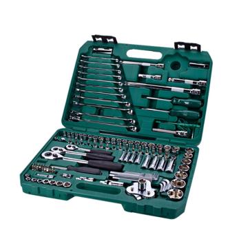 SATA/世达 汽车维修综合组，121件套，09014A，升级后为128件套