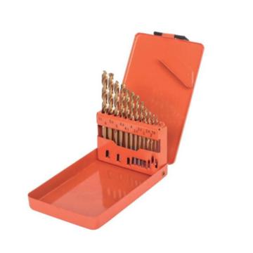 SHEFFIELD/钢盾 直柄麻花钻套装，镀钛13件套，S133011