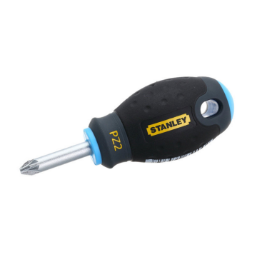 STANLEY/史丹利 米字螺丝刀，三色柄 2#X30mm，65-409-14