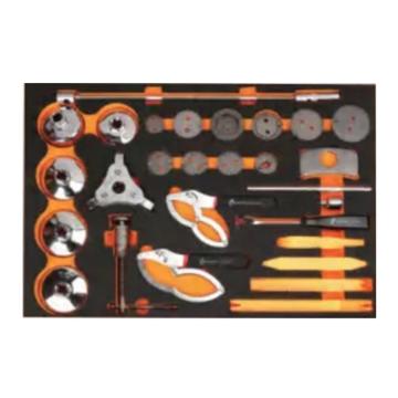 SHEFFIELD/钢盾 26件综合工具托组套，S025051