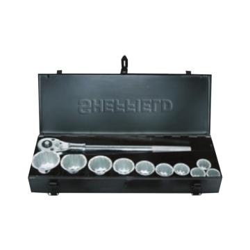 SHEFFIELD/钢盾 手工具套装，15件19MM系列公制组套，S010015