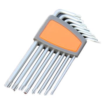 SHEFFIELD/钢盾 长L型扳手套装，8件套 T6-T25，S050015