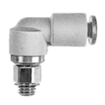 SMC 高速旋转式快换弯头，KSL04-M5