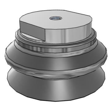 SMC 真空吸盘，ZPT100HBN-B12