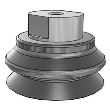 SMC 真空吸盘，ZPT50HBN-B8