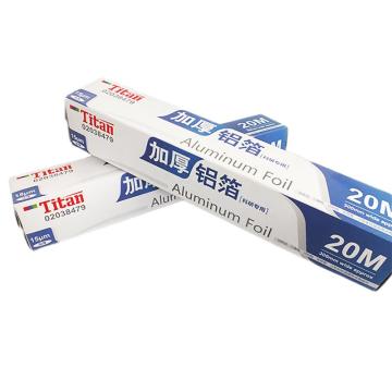 Titan/泰坦 科研专用加厚铝箔纸 长×宽×厚：20m×30cm×15μm，TYJS-LB，1盒