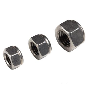 TONG/东明 DIN985六角防松蓝色尼龙圈锁紧螺母，M27-3.0，不锈钢304，强度A2-70，5个/包