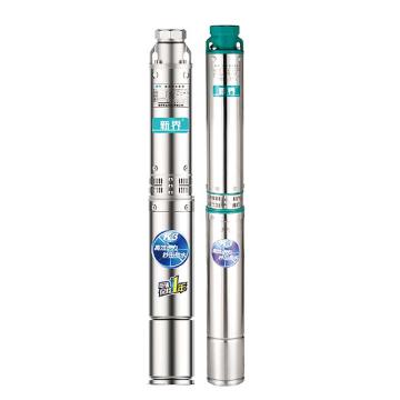 XIN JIE/新界 井用小型多级泵，100QJDY4-47/9-0.75K3 配管内径38mm 电线长度18m 软管以及螺纹连接