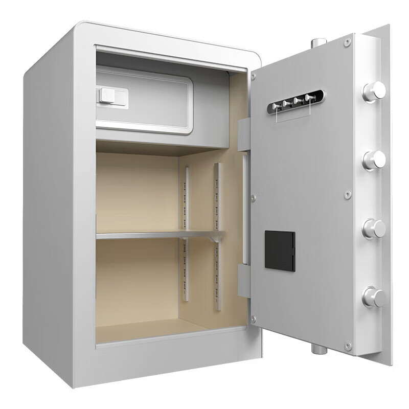 Deli/得力 电子密码保管箱H600，3644S(米白) 单位：台