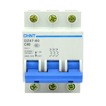 CHINT/正泰 微型断路器 ,DZ47-60 3P 40A C型