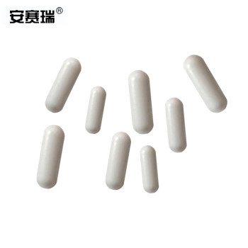SAFEWARE/安赛瑞 聚四氟磁力搅拌子（2个装）圆柱形四氟磁子实验用C型搅拌器转子，C40（10×40mm），600238