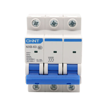 CHINT/正泰 微型断路器 ,NXB-63 3P 4A D型